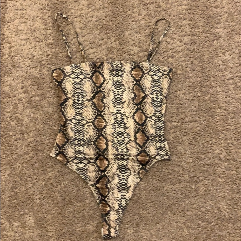 Snakeskin Bodysuit